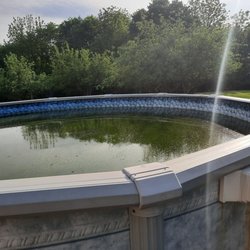 $580, 5 days and this pool looked exactly as it was uncovered.