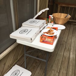 Goodfella's Pizzeria - Carry out works perfect at the lake house!
