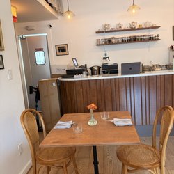 Moreish - One of the tables and small counter