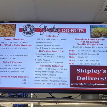 Shipley Do-Nuts - Donuts Near Me - Houston, Texas