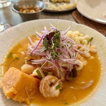 Huarike Peruvian Cuisine - Aji Amarillo Ceviche - Peruvian Near Me - Clermont, Florida