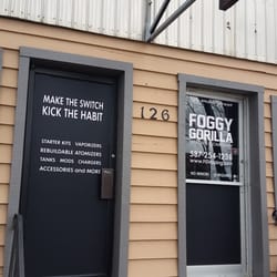 Foggy Gorilla Vaping - 126 Main St. North  Airdrie, AB  587.254.1238  www.fgvaping.com