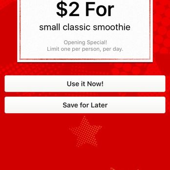 Jamba - 8/17/16 (wed): Yelp Check-In Opening Special! - Juice Bars & Smoothies Near Me - Foothill Ranch, California Jamba - 8/17/16 (wed): Yelp Check-In Opening Special! - Juice Bars & Smoothies Near Me - Foothill Ranch, California
