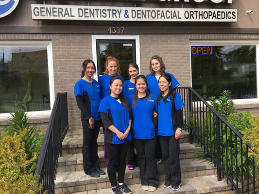 Modern dental office interior showcasing professional dental practice