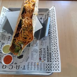 Giant Taco. Giant Taco.