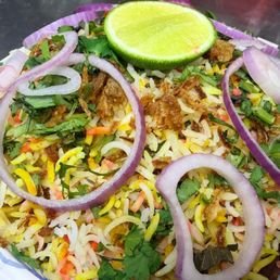 Paneer dum biryani