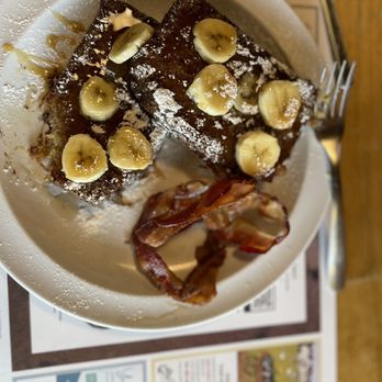 Hocking Hills Diner - Banana Bread French Toast Breakfast - Diners Near Me - Logan, Ohio Hocking Hills Diner - Banana Bread French Toast Breakfast - Diners Near Me - Logan, Ohio