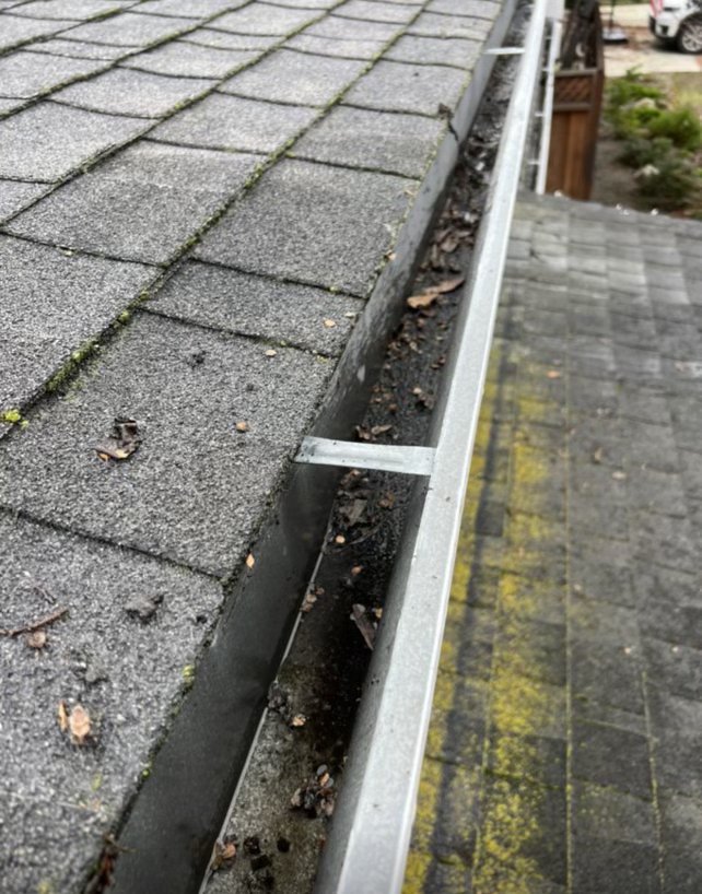 Slide of Pro Gutters cleaning and roofing 