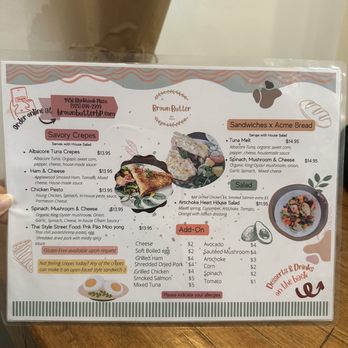 Brown Butter - Menu (1/6/24) - Desserts Near Me - Danville, California