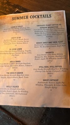 Menu photo 1 Iron Smoke Distillery Fairport, NY Menu photo 1 Iron Smoke Distillery Fairport, NY