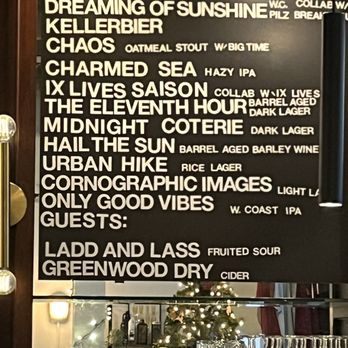 Halcyon Brewing Company - Beer menu - Breweries Near Me - Seattle, Washington