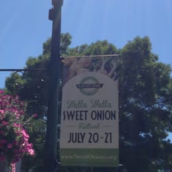 Walla Walla Sweet Onion Festival - Super hot this weekend!