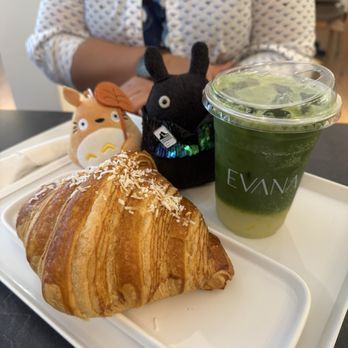 Evana Cafe - Super large ube croissant - Cafes Near Me - Toronto, Ontario Evana Cafe - Super large ube croissant - Cafes Near Me - Toronto, Ontario