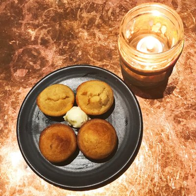 Photo of Farmerbrown - San Francisco, CA, US. Free Cornbread. Delicious