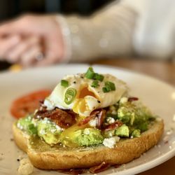 Brunch Snob - Avocado toast with hot honey!