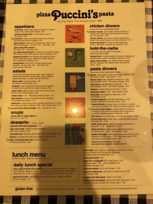 Menu photo 8 Puccini's Pizza Pasta - West Clay Carmel, IN Menu photo 8 Puccini's Pizza Pasta - West Clay Carmel, IN