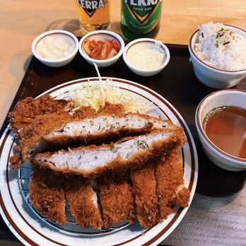 Yumee Katsu - fish katsu is a nice big portion - Korean Near Me - Beaverton, Oregon