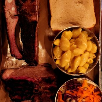 SLAB BBQ & Beer - 2 meat plate - Barbeque Near Me - Austin, Texas