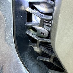 Smiley's Mobile Garage - The picture shows where my ac part was removed but not put back on my vehicle.