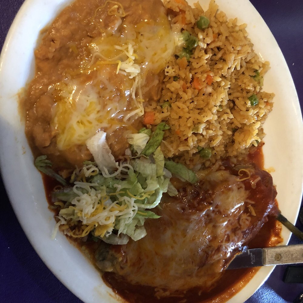 Crossroads Restaurant - Combination # 1 Chile Relleno - Mexican Near Me - Tucson, Arizona