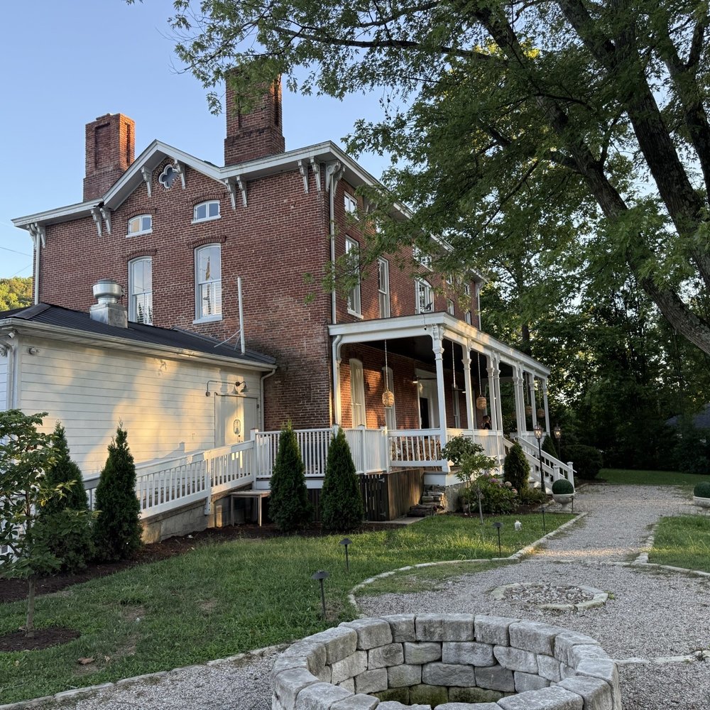 Limewater - Back of house with patio seating overlooking river - Salad Near Me - Frankfort, Kentucky Limewater - Back of house with patio seating overlooking river - Salad Near Me - Frankfort, Kentucky