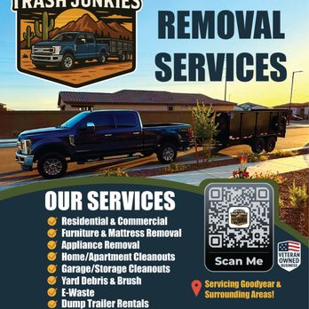 Valley Trash Junkies - Junk Removal Services - Dumpster Rental Near Me