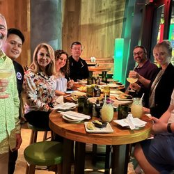 Las Olas Food Tours - Enjoying Happy Hour at Sushi Garage which happens 7 days a week!