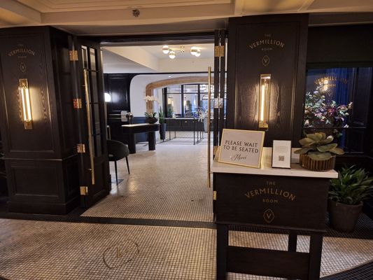 THE VERMILLION ROOM by null