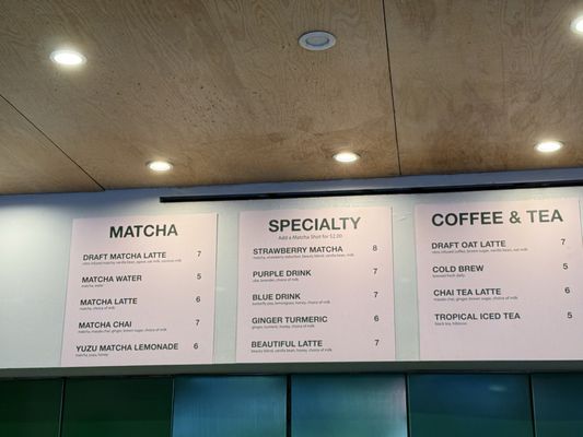 Menu photo 1 Cha Cha Matcha New York, NY