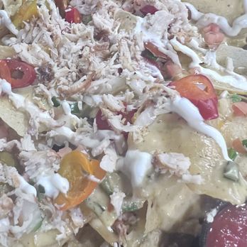 Buffalo Wild Wings - Full loaded nachos with shredded chicken - Chicken Wings Near Me - Waxahachie, Texas