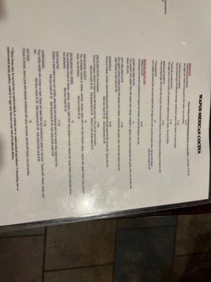 Menu photo 3 Wapos Cantina Erie, CO Menu photo 3 Wapos Cantina Erie, CO