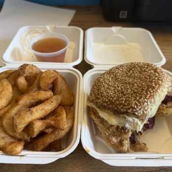Cross The Road Chicken - Fries with Hot Honey - Chicken Shop Near Me - Bozeman, Montana Cross The Road Chicken - Fries with Hot Honey - Chicken Shop Near Me - Bozeman, Montana