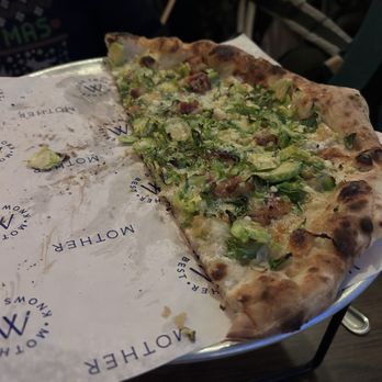 Mother Pizzeria - Pizza with brussel sprouts - Pizza Near Me - Newport, Rhode Island