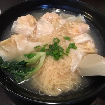 Wok & Roll - Shrimp wonton egg noodle soup - Gluten-Free Near Me - Williamsville, New York Wok & Roll - Shrimp wonton egg noodle soup - Gluten-Free Near Me - Williamsville, New York