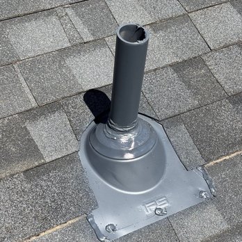 5RG Roofing & Gutters - Installed new metal pipe jack - Roofing Near Me - Willis, Texas 5RG Roofing & Gutters - Installed new metal pipe jack - Roofing Near Me - Willis, Texas