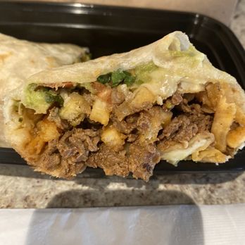 Kalaveras - KALA-BURRITO. It has French fries in it!!! - Latin American Near Me - San Pedro, California