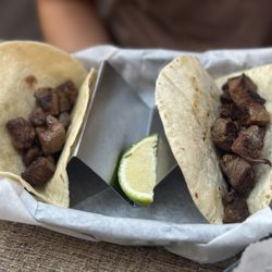SoCal Cantina - Steak tacos minus all the fixings - my kids are picky