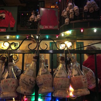 Miceli's - The Chianti bottles signed and decorated are fun and festive hanging around the restaurant. - Italian Near Me - Los Angeles, California Miceli's - The Chianti bottles signed and decorated are fun and festive hanging around the restaurant. - Italian Near Me - Los Angeles, California