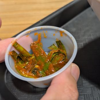 Garlic High - They offered free "kimchi" (their word, not mine.) - Ramen Near Me - Yorba Linda, California