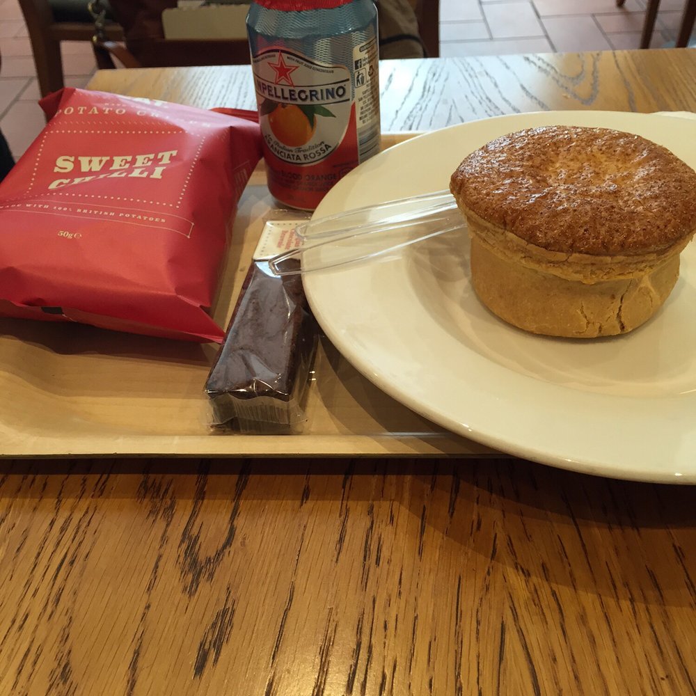 EAT. - A great chicken and stuffing pie, crisps, and a brownie. Hearty and delicious! - Breakfast & Brunch Near Me - London, XGL