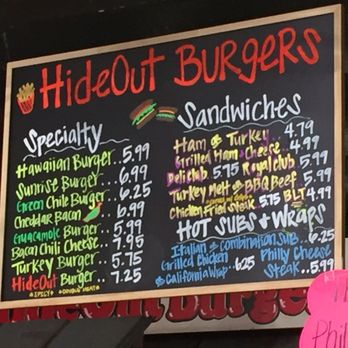 HideOut Burgers - Burgers Near Me - Midlothian, Texas
