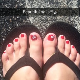 Wonderful pedicure. Walked in and had the best of time. Clean rom and nice costomer service. Would recommend this place!