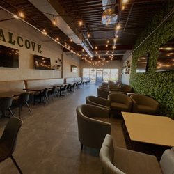 Alcove Hookah Lounge - Alcove plant wall
