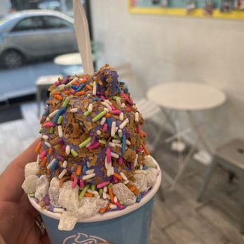 Soft Swerve - Ube Purple Yam Ice Cream Cup - Ice Cream & Frozen Yogurt Near Me - New York, New York Soft Swerve - Ube Purple Yam Ice Cream Cup - Ice Cream & Frozen Yogurt Near Me - New York, New York