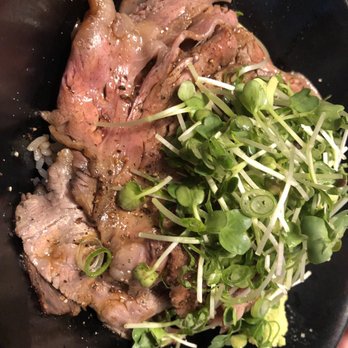 Waraku - Roast beef bowl - Izakaya Near Me - Torrance, California Waraku - Roast beef bowl - Izakaya Near Me - Torrance, California