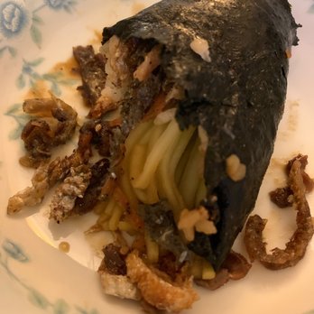 Amsterdam Sushi - Salmon Handroll. - Sushi Bars Near Me - New York, New York