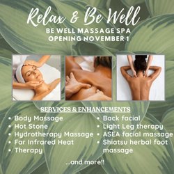 Be Well Massage Spa