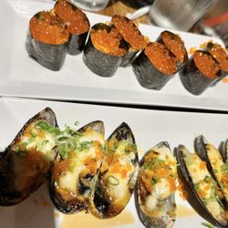 Sushi One Spot - Ikura -Salmon Egg and Baked Mussels