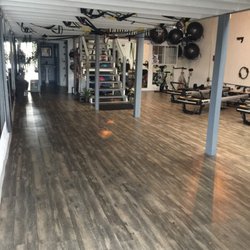 Spiritual Junky - Pilates studio. We are inside the little window on the right. Walk down the hallway & turn right
