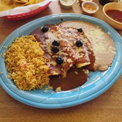 Janitzio Mexican Restaurant - Enchiladas Brian